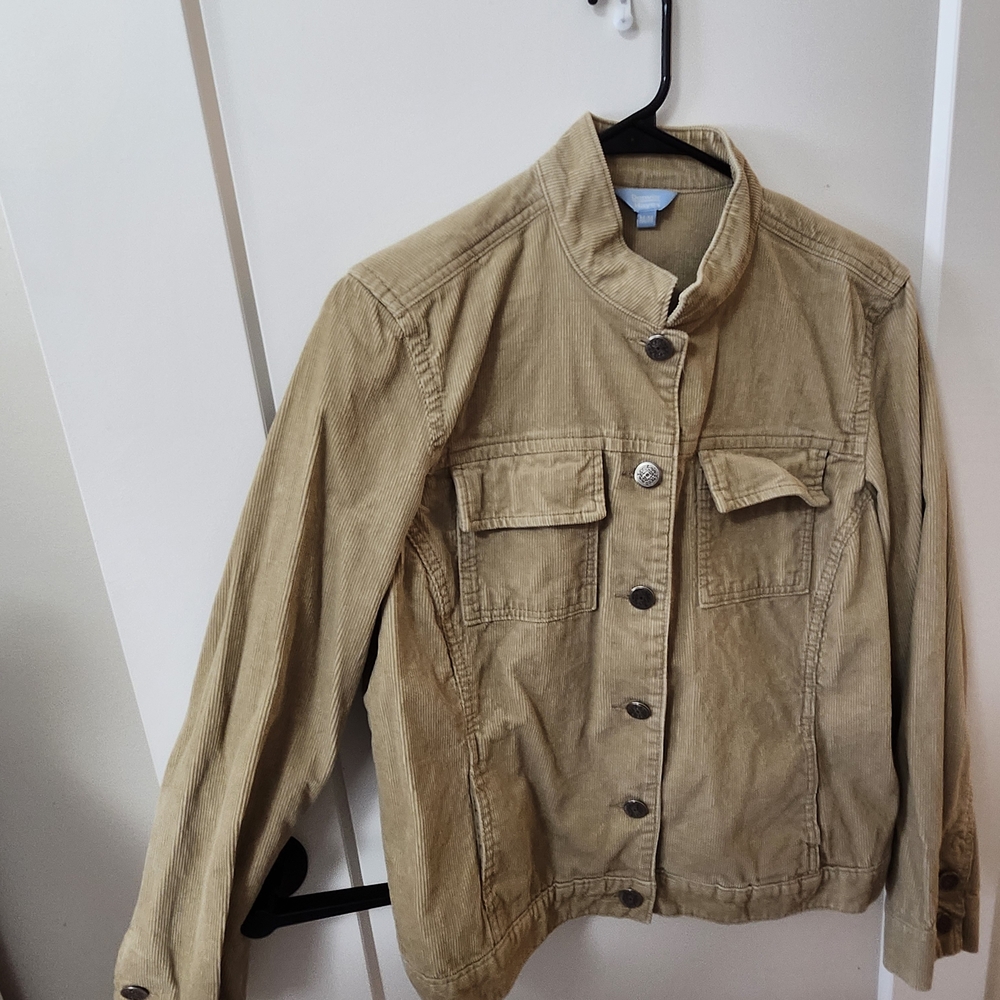 Denver Hayes Tan Corduroy Jean Jacket
